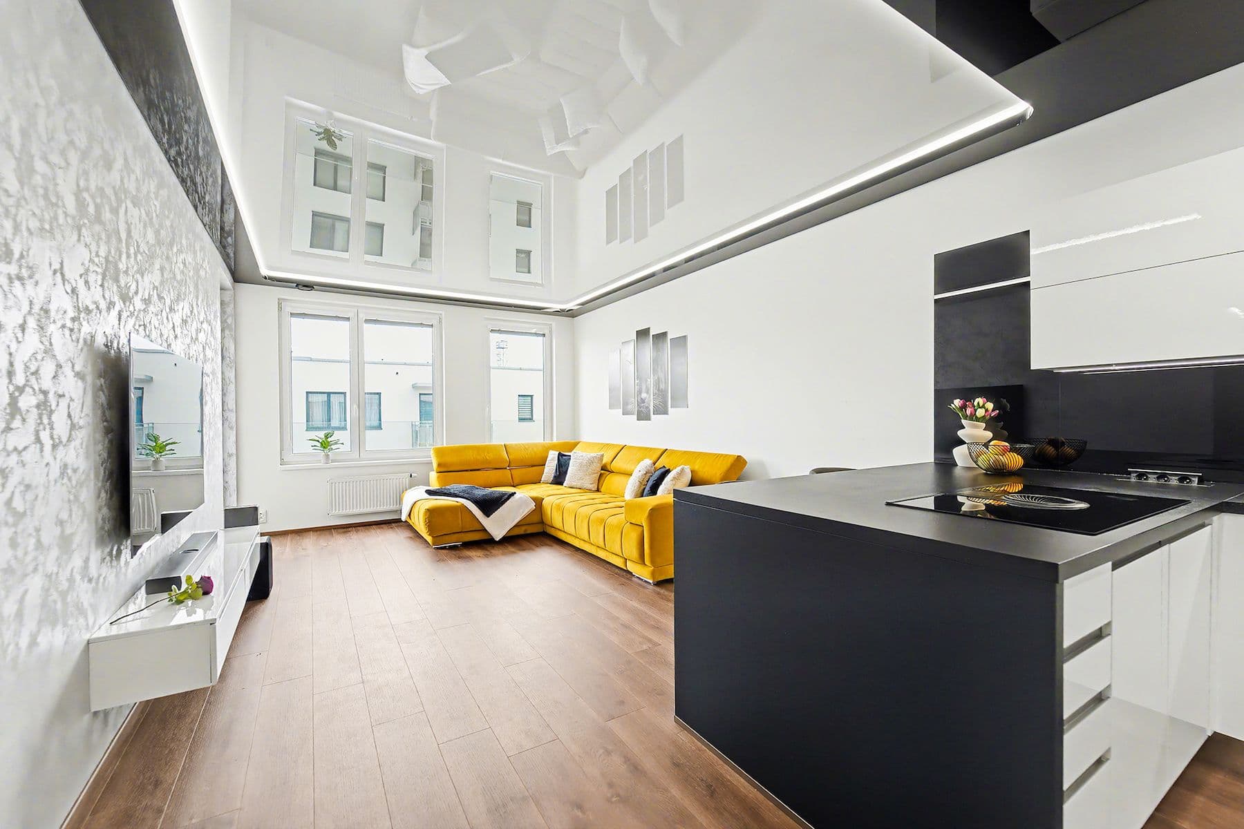 2 bedroom with open-plan kitchen flat for sale, 77 m², Čerpadlová, Prague, Prague 2 bedroom with open-plan kitchen flat for sale, 77 m², Čerpadlová, Prague, Prague