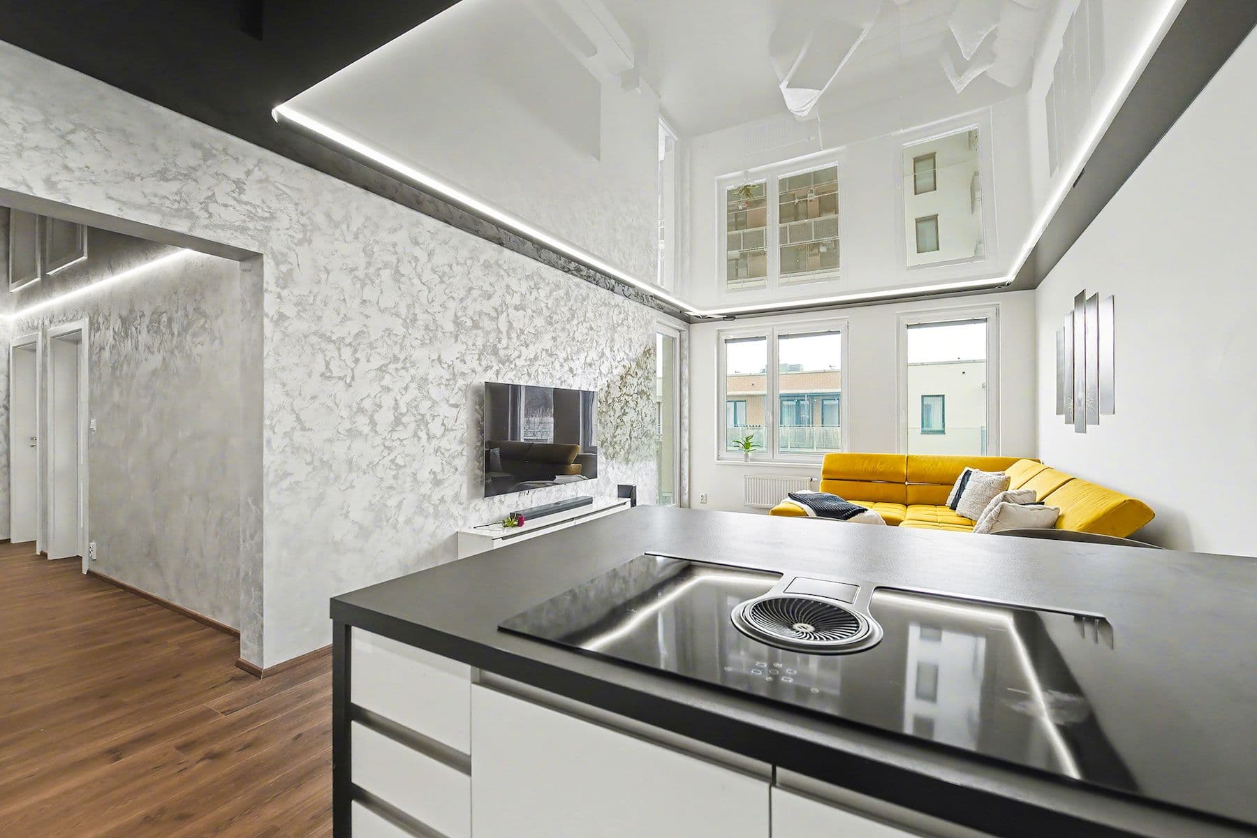 2 bedroom with open-plan kitchen flat for sale, 77 m², Čerpadlová, Prague, Prague 2 bedroom with open-plan kitchen flat for sale, 77 m², Čerpadlová, Prague, Prague