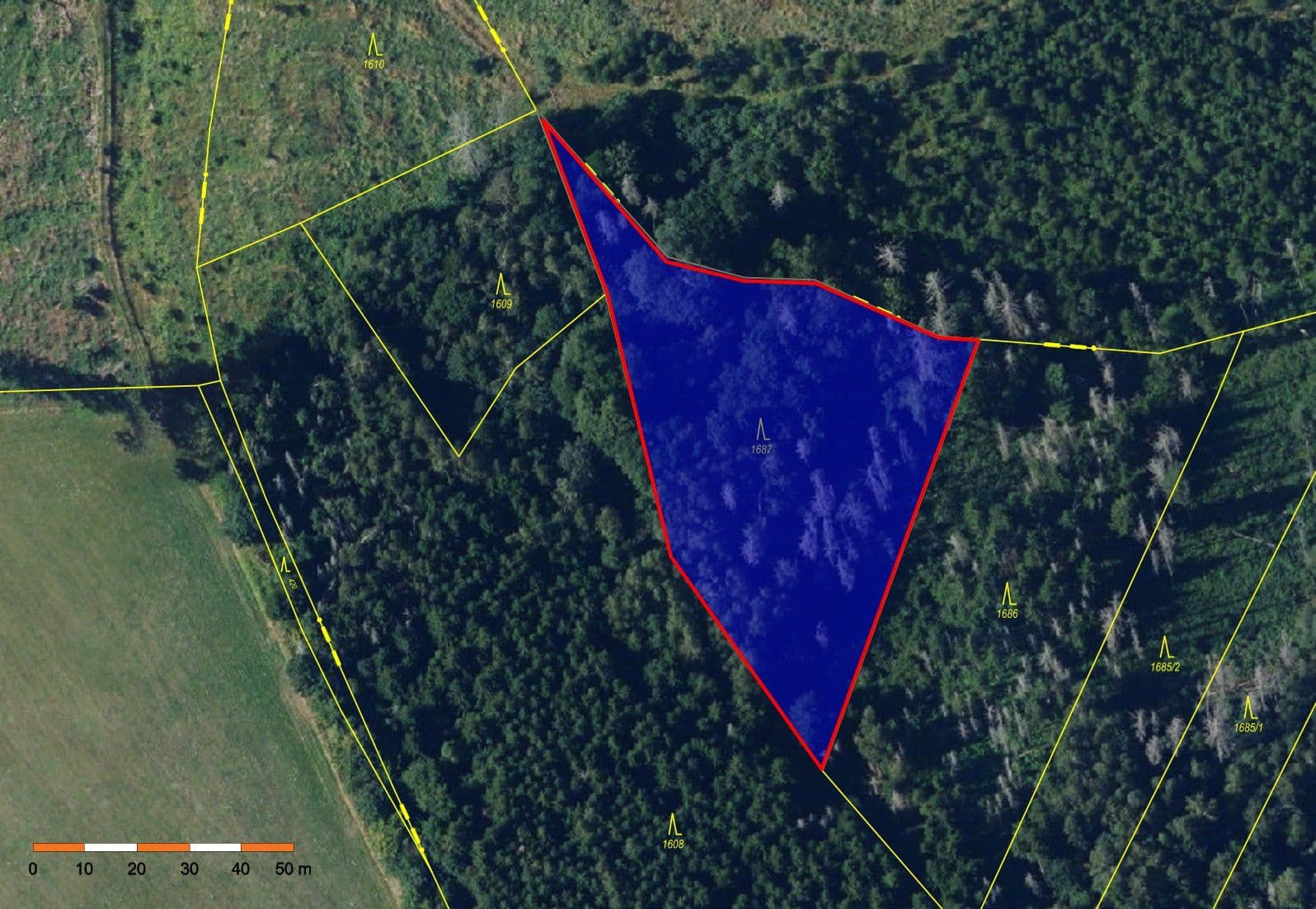 plot for sale, 13,632 m², Doubravník, Jihomoravský Region plot for sale, 13,632 m², Doubravník, Jihomoravský Region