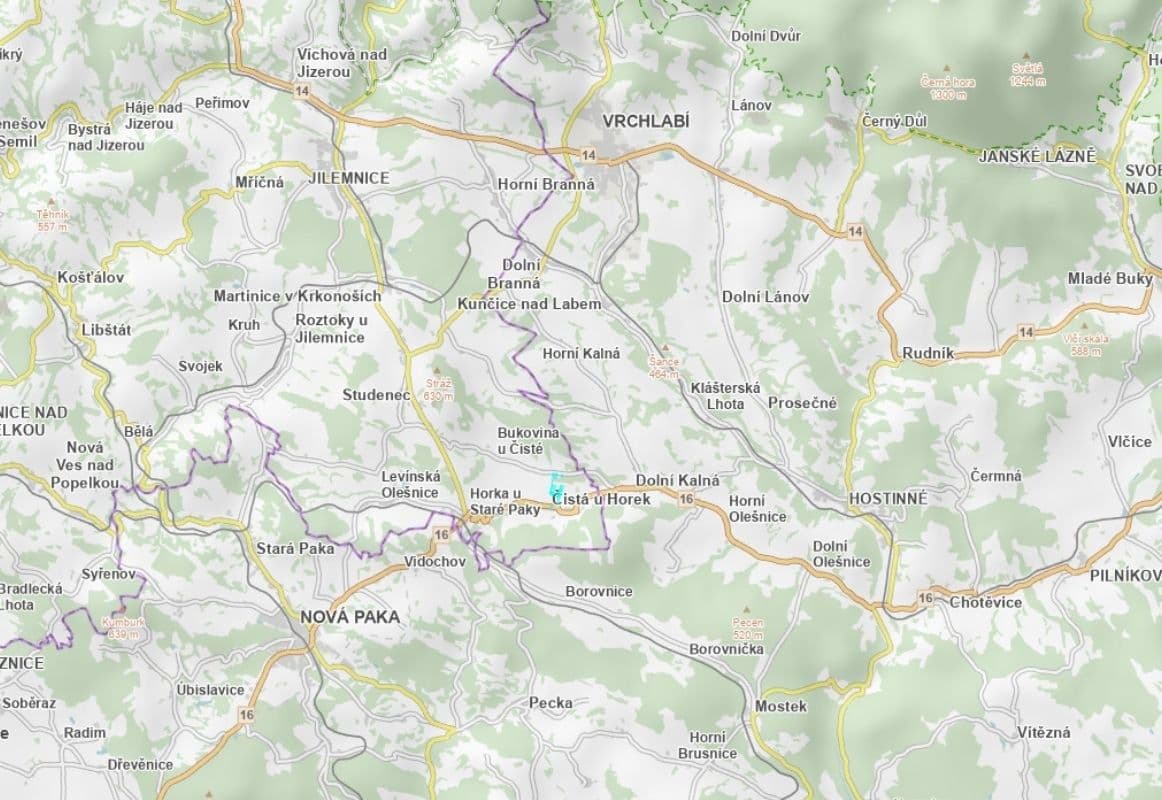 plot for sale, 2,635 m², Čistá u Horek, Liberecký Region plot for sale, 2,635 m², Čistá u Horek, Liberecký Region