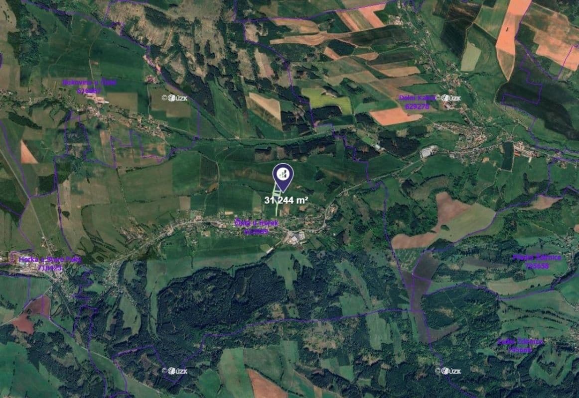 plot for sale, 31,244 m², Čistá u Horek, Liberecký Region plot for sale, 31,244 m², Čistá u Horek, Liberecký Region