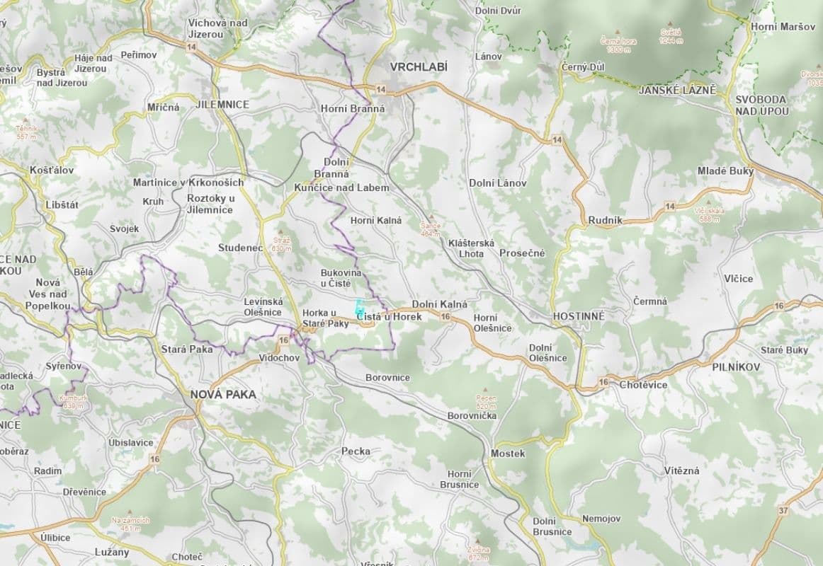 plot for sale, 31,244 m², Čistá u Horek, Liberecký Region plot for sale, 31,244 m², Čistá u Horek, Liberecký Region