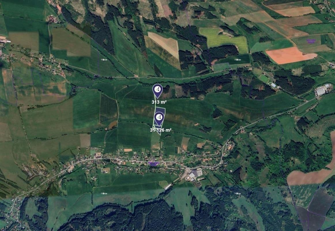 plot for sale, 31,439 m², Čistá u Horek, Liberecký Region plot for sale, 31,439 m², Čistá u Horek, Liberecký Region