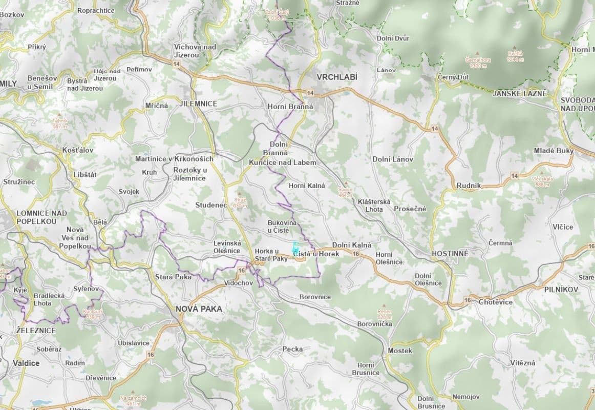 plot for sale, 31,439 m², Čistá u Horek, Liberecký Region plot for sale, 31,439 m², Čistá u Horek, Liberecký Region