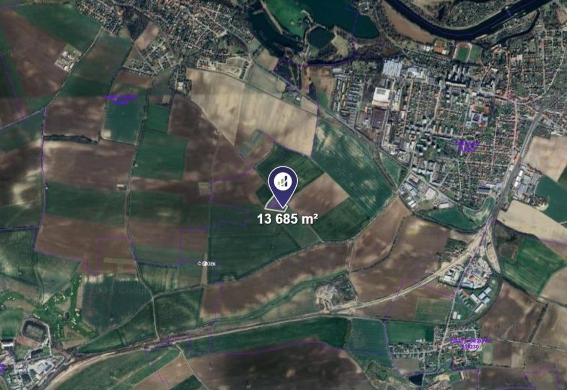 plot for sale, 13,685 m², Čelákovice, Středočeský Region plot for sale, 13,685 m², Čelákovice, Středočeský Region