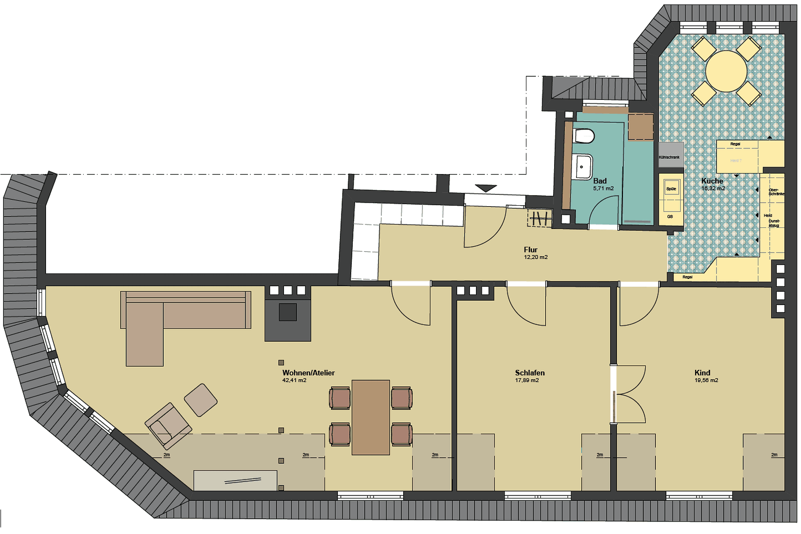 3 bedroom flat for sale, 112 m², Hanover, Lower Saxony 3 bedroom flat for sale, 112 m², Hanover, Lower Saxony