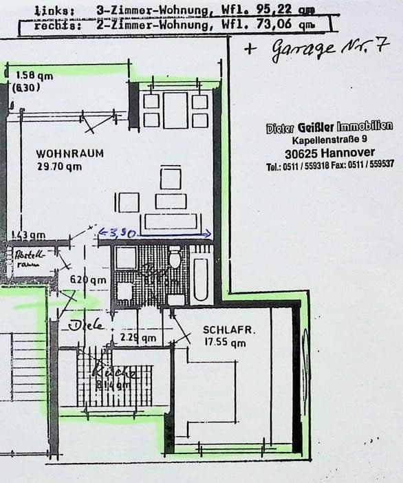 2 bedroom flat for sale, 73 m², Hanover, Lower Saxony 2 bedroom flat for sale, 73 m², Hanover, Lower Saxony