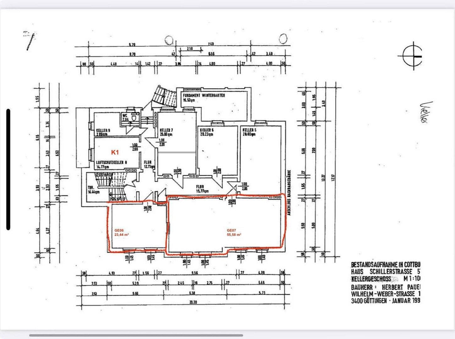 office to rent, 69 m², Schillerstraße 55, Cottbus, Brandenburg office to rent, 69 m², Schillerstraße 55, Cottbus, Brandenburg