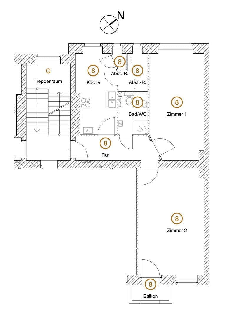 2 bedroom flat for sale, 62 m², Berlin, Berlin 2 bedroom flat for sale, 62 m², Berlin, Berlin