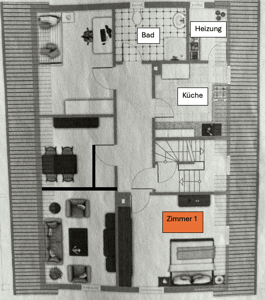 1 bedroom flat to rent, 19 m², Ludwigsburg, Baden-Württemberg 1 bedroom flat to rent, 19 m², Ludwigsburg, Baden-Württemberg