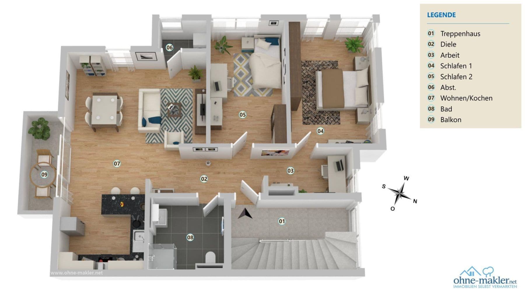 2 bedroom with open-plan kitchen flat to rent, 87 m², Paderborn, North Rhine-Westphalia 2 bedroom with open-plan kitchen flat to rent, 87 m², Paderborn, North Rhine-Westphalia