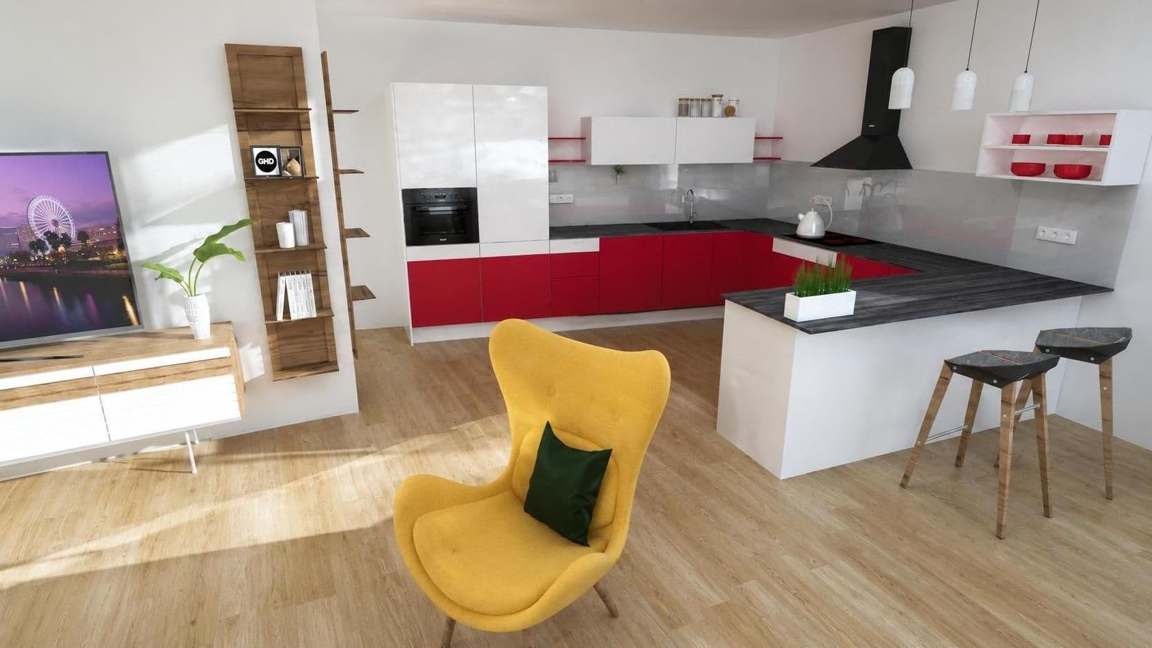 2 bedroom with open-plan kitchen flat for sale, 77 m², Kapitána Jaroše, Boskovice, Jihomoravský Region 2 bedroom with open-plan kitchen flat for sale, 77 m², Kapitána Jaroše, Boskovice, Jihomoravský Region