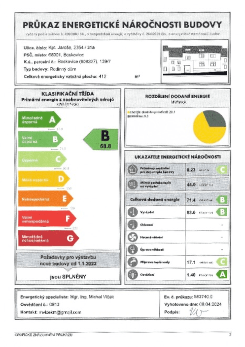 1 bedroom with open-plan kitchen flat for sale, 55 m², Kapitána Jaroše, Boskovice, Jihomoravský Region 1 bedroom with open-plan kitchen flat for sale, 55 m², Kapitána Jaroše, Boskovice, Jihomoravský Region
