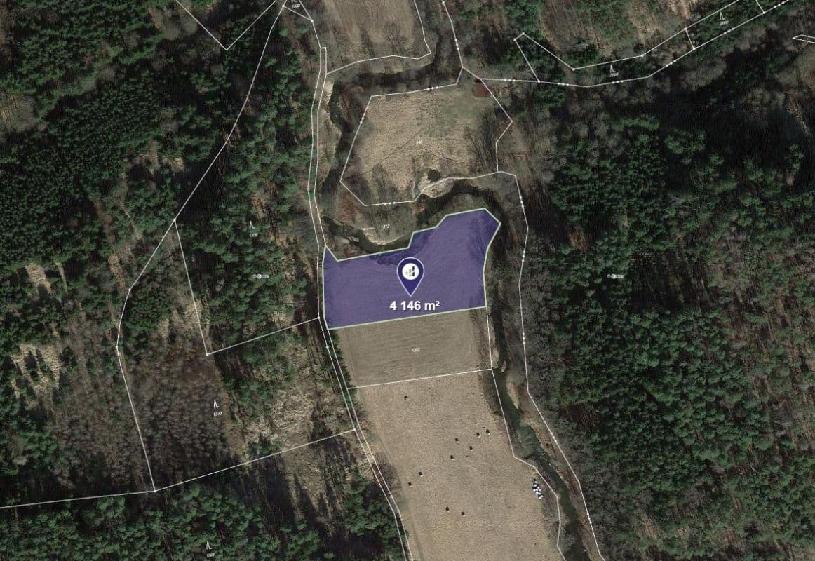 plot for sale, 4,146 m², Kňovice, Středočeský Region plot for sale, 4,146 m², Kňovice, Středočeský Region
