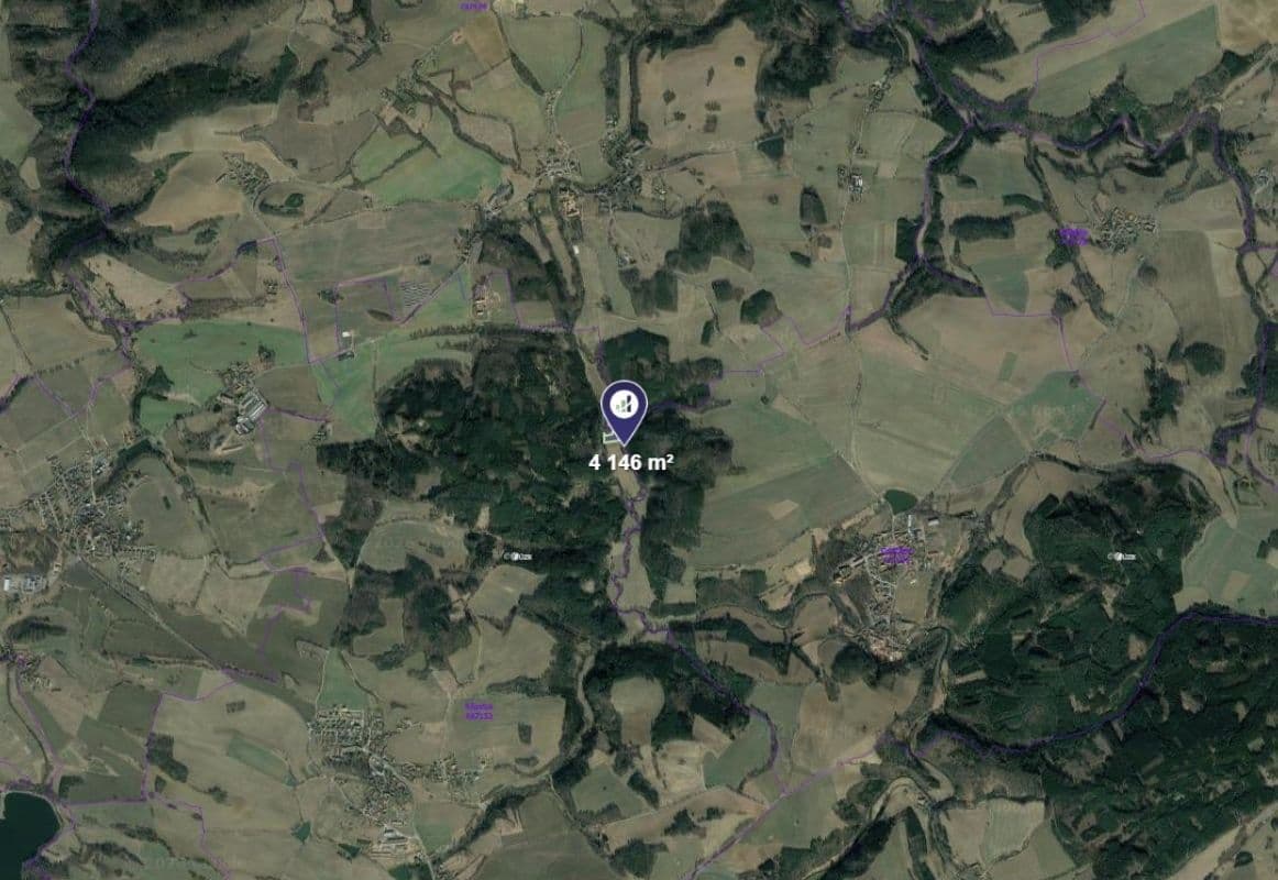 plot for sale, 4,146 m², Kňovice, Středočeský Region plot for sale, 4,146 m², Kňovice, Středočeský Region