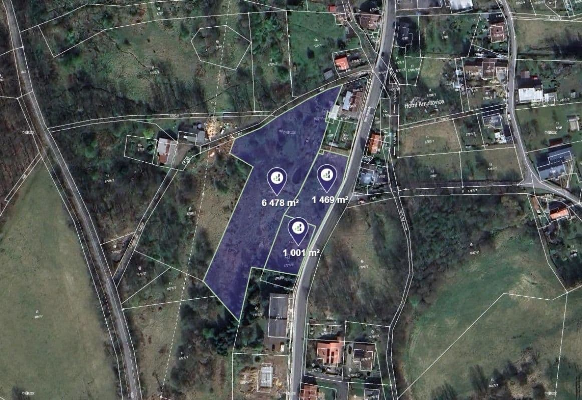 plot for sale, 4,757 m², Nový Bor, Liberecký Region plot for sale, 4,757 m², Nový Bor, Liberecký Region