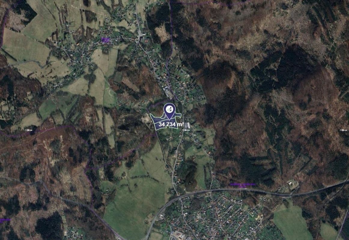 plot for sale, 28,595 m², Nový Bor, Liberecký Region plot for sale, 28,595 m², Nový Bor, Liberecký Region