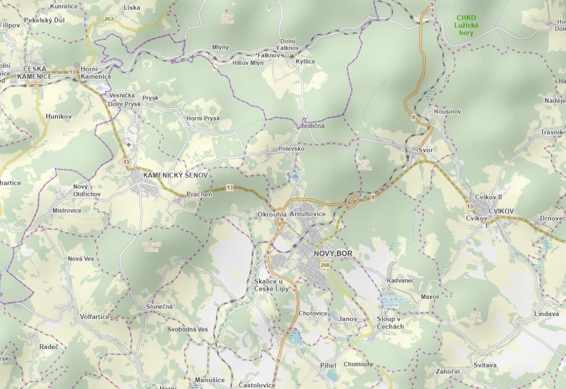 plot for sale, 28,595 m², Nový Bor, Liberecký Region plot for sale, 28,595 m², Nový Bor, Liberecký Region