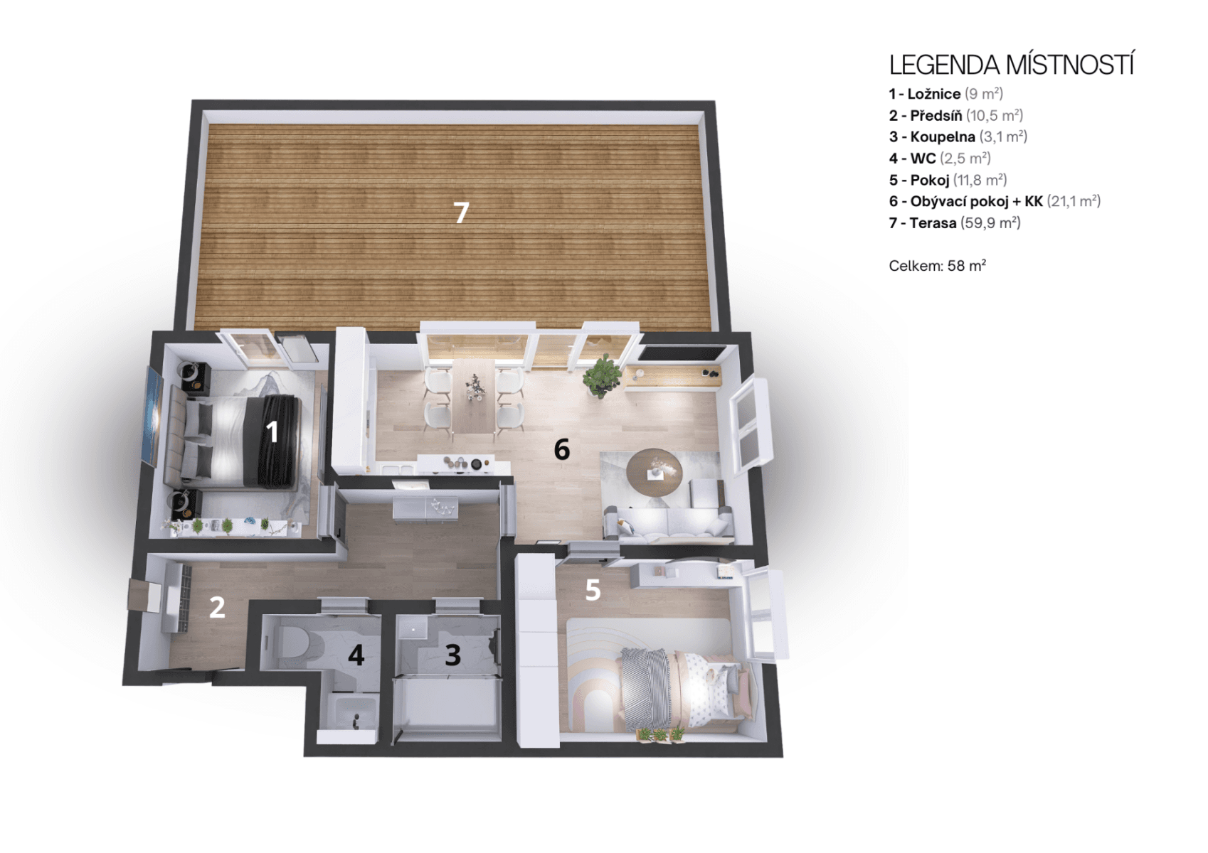 2 bedroom with open-plan kitchen flat for sale, 118 m², Geologická, Prague, Prague 2 bedroom with open-plan kitchen flat for sale, 118 m², Geologická, Prague, Prague