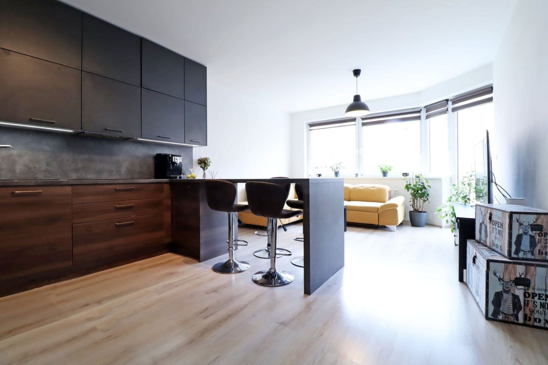 1 bedroom with open-plan kitchen flat to rent, 58 m², Tupolevova, Prague, Prague 1 bedroom with open-plan kitchen flat to rent, 58 m², Tupolevova, Prague, Prague