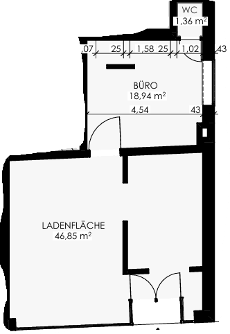 non-residential property to rent, 68 m², Sonsbeck, North Rhine-Westphalia non-residential property to rent, 68 m², Sonsbeck, North Rhine-Westphalia