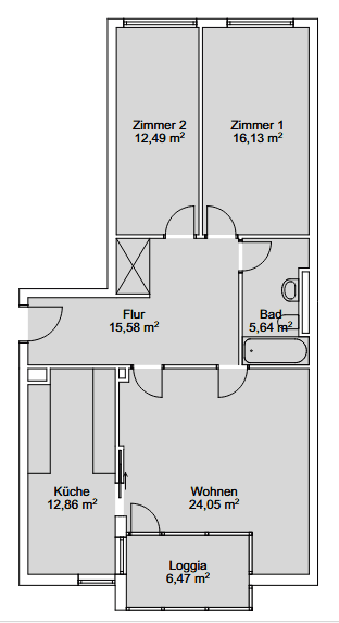 2 bedroom with open-plan kitchen flat for sale, 94 m², Neue Promenade, 7, Berlin, Berlin 2 bedroom with open-plan kitchen flat for sale, 94 m², Neue Promenade, 7, Berlin, Berlin
