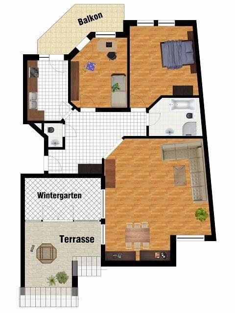 3 bedroom flat to rent, 110 m², Frankfurter Str. 214, Köln, North Rhine-Westphalia 3 bedroom flat to rent, 110 m², Frankfurter Str. 214, Köln, North Rhine-Westphalia