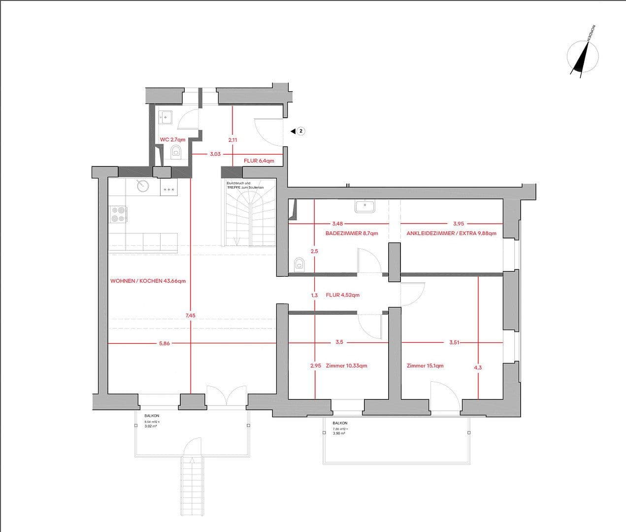 4 bedroom flat for sale, 110 m², Hohenzollernring 18c, Berlin, Berlin 4 bedroom flat for sale, 110 m², Hohenzollernring 18c, Berlin, Berlin