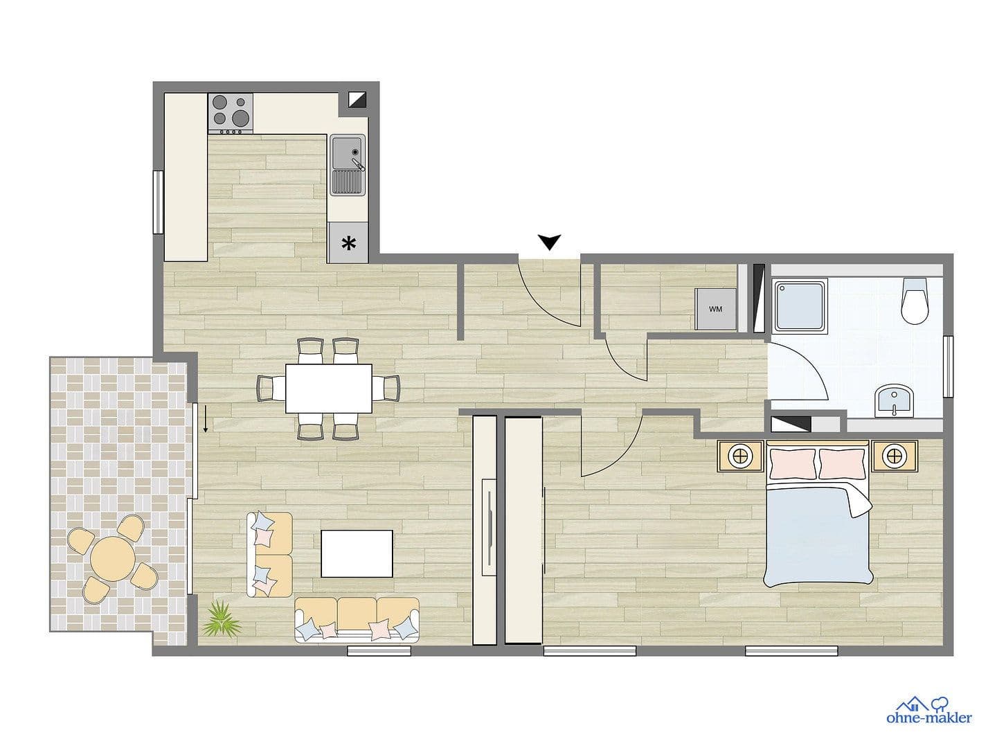 3 bedroom flat for sale, 76 m², Fichtestr. 13, Nürnberg, Bavaria 3 bedroom flat for sale, 76 m², Fichtestr. 13, Nürnberg, Bavaria