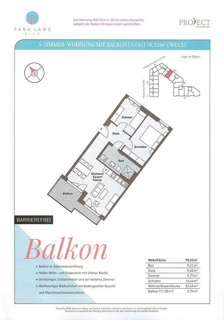 3 bedroom flat to rent, 78 m², Ludwig-Feuerbach-Str. 4, Nürnberg, Bavaria 3 bedroom flat to rent, 78 m², Ludwig-Feuerbach-Str. 4, Nürnberg, Bavaria