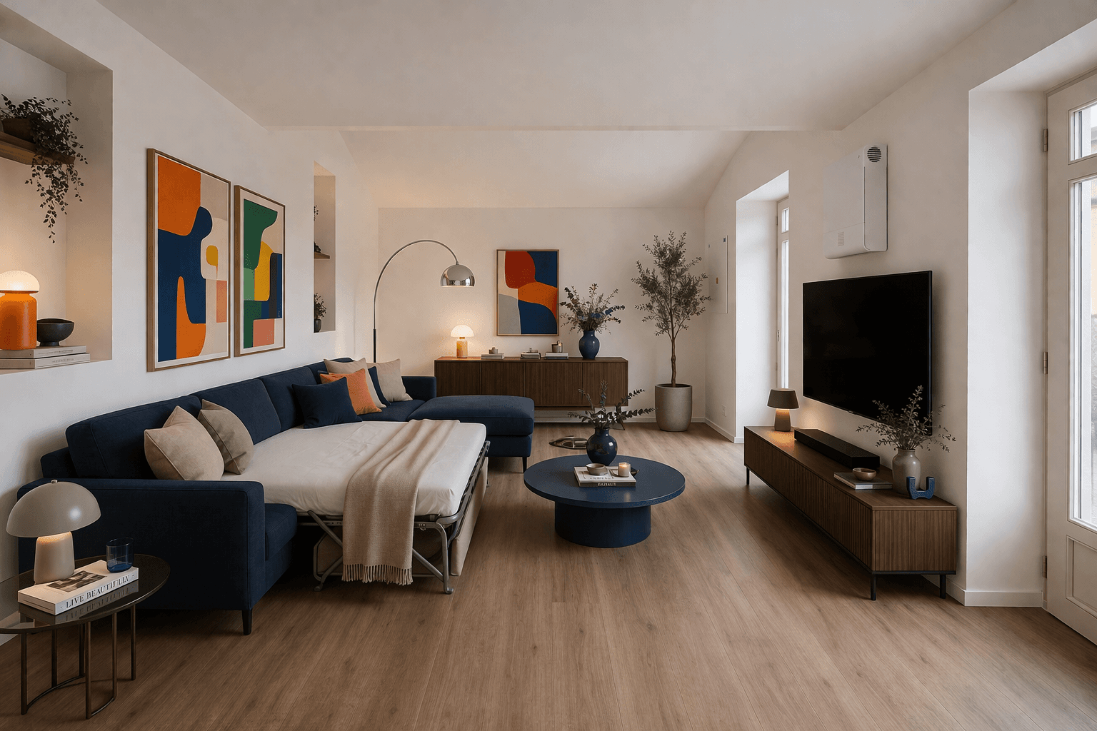 Studio flat to rent, 34 m², Boleslavova, Prague, Prague Studio flat to rent, 34 m², Boleslavova, Prague, Prague