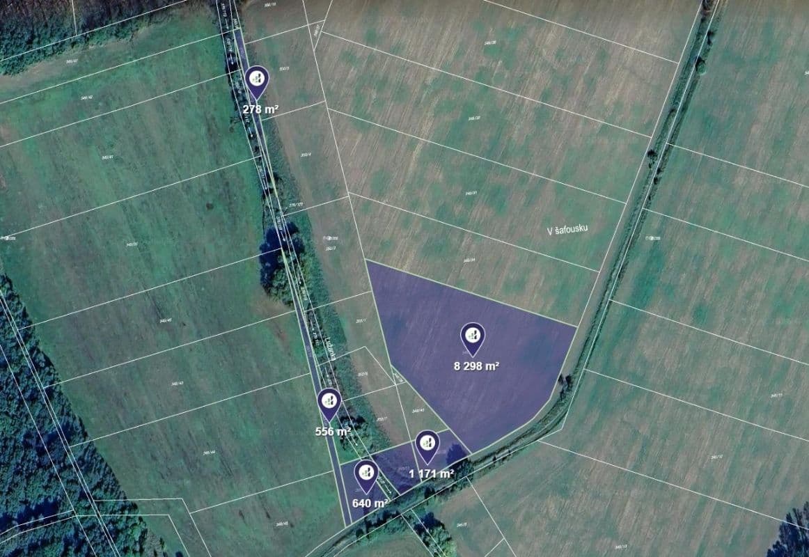 plot for sale, 22,869 m², Kovač, Královéhradecký Region plot for sale, 22,869 m², Kovač, Královéhradecký Region