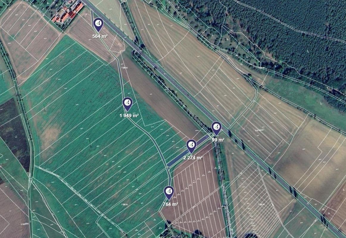 plot for sale, 22,869 m², Kovač, Královéhradecký Region plot for sale, 22,869 m², Kovač, Královéhradecký Region