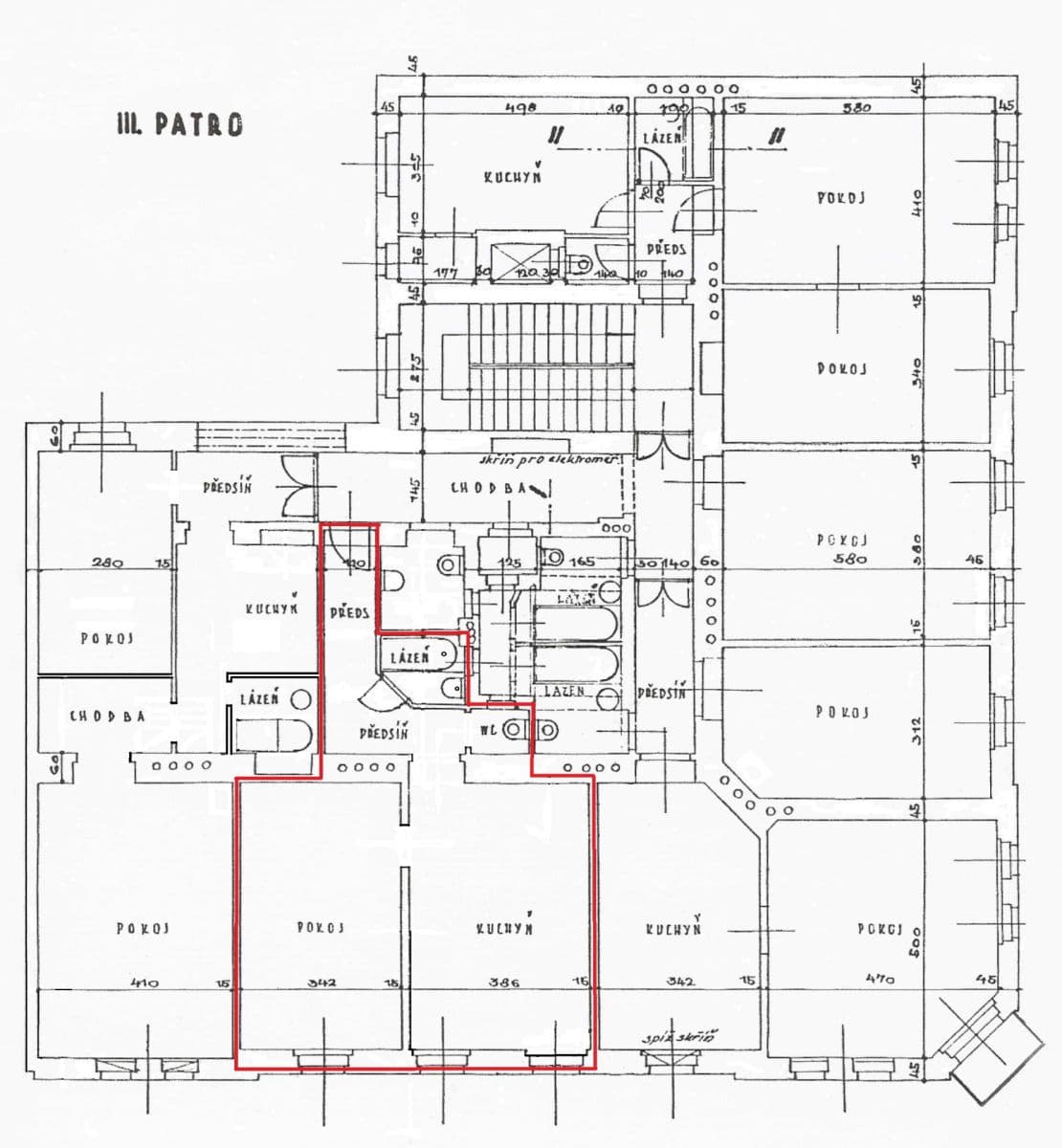 1 bedroom with open-plan kitchen flat to rent, 52 m², Jana Zajíce, Prague, Prague 1 bedroom with open-plan kitchen flat to rent, 52 m², Jana Zajíce, Prague, Prague