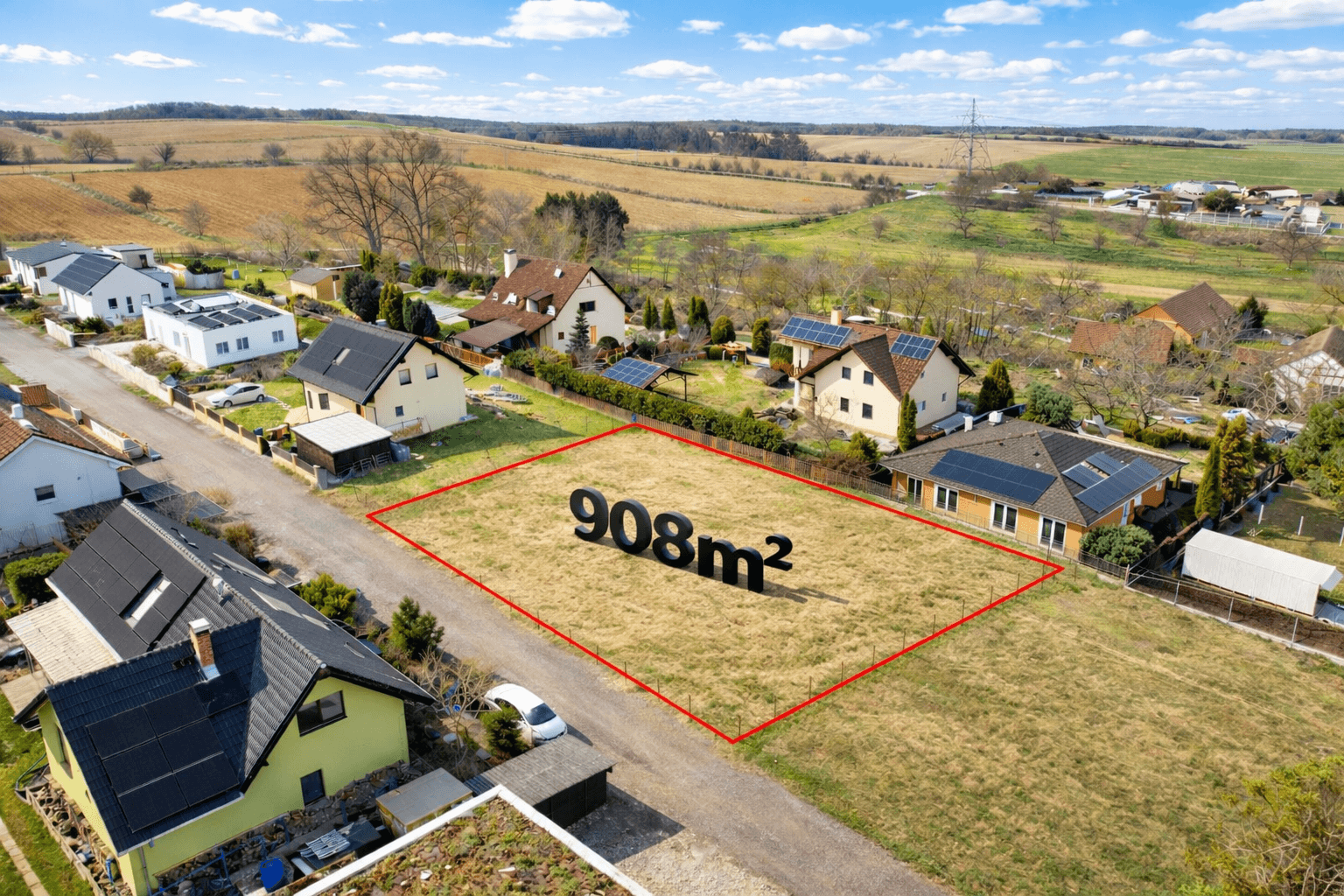 plot for sale, 908 m², Hvozdec, Jihomoravský Region plot for sale, 908 m², Hvozdec, Jihomoravský Region
