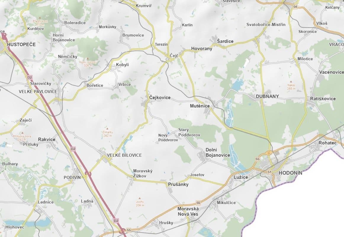 plot for sale, 18,090 m², Starý Poddvorov, Jihomoravský Region plot for sale, 18,090 m², Starý Poddvorov, Jihomoravský Region