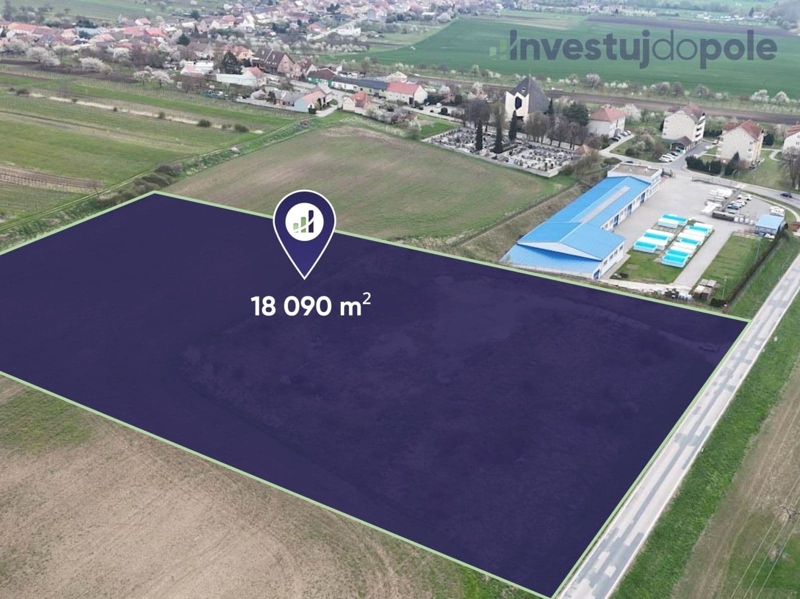 plot for sale, 18,090 m², Starý Poddvorov, Jihomoravský Region plot for sale, 18,090 m², Starý Poddvorov, Jihomoravský Region