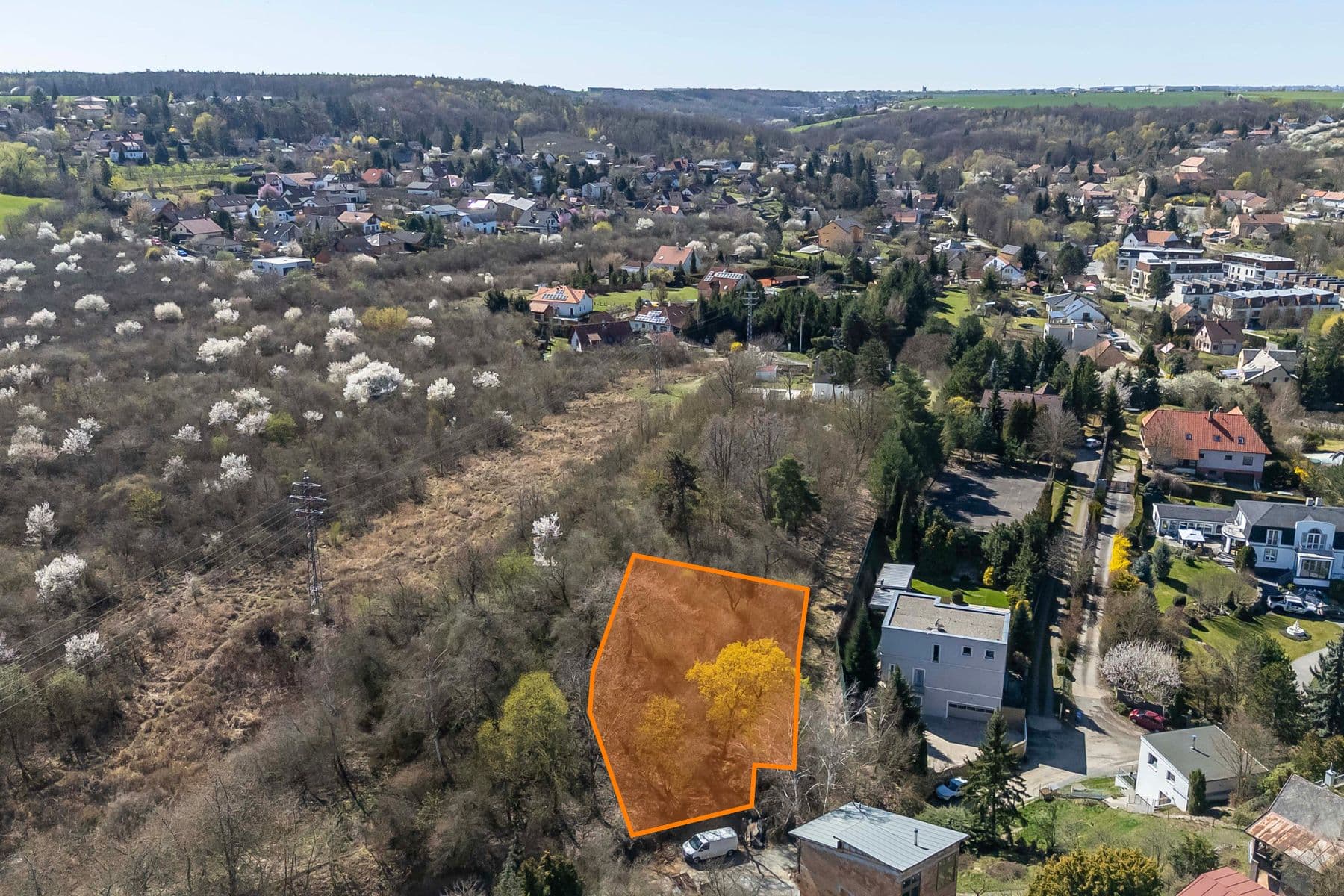 plot for sale, 910 m², Pod Višňovkou, Statenice, Středočeský Region plot for sale, 910 m², Pod Višňovkou, Statenice, Středočeský Region