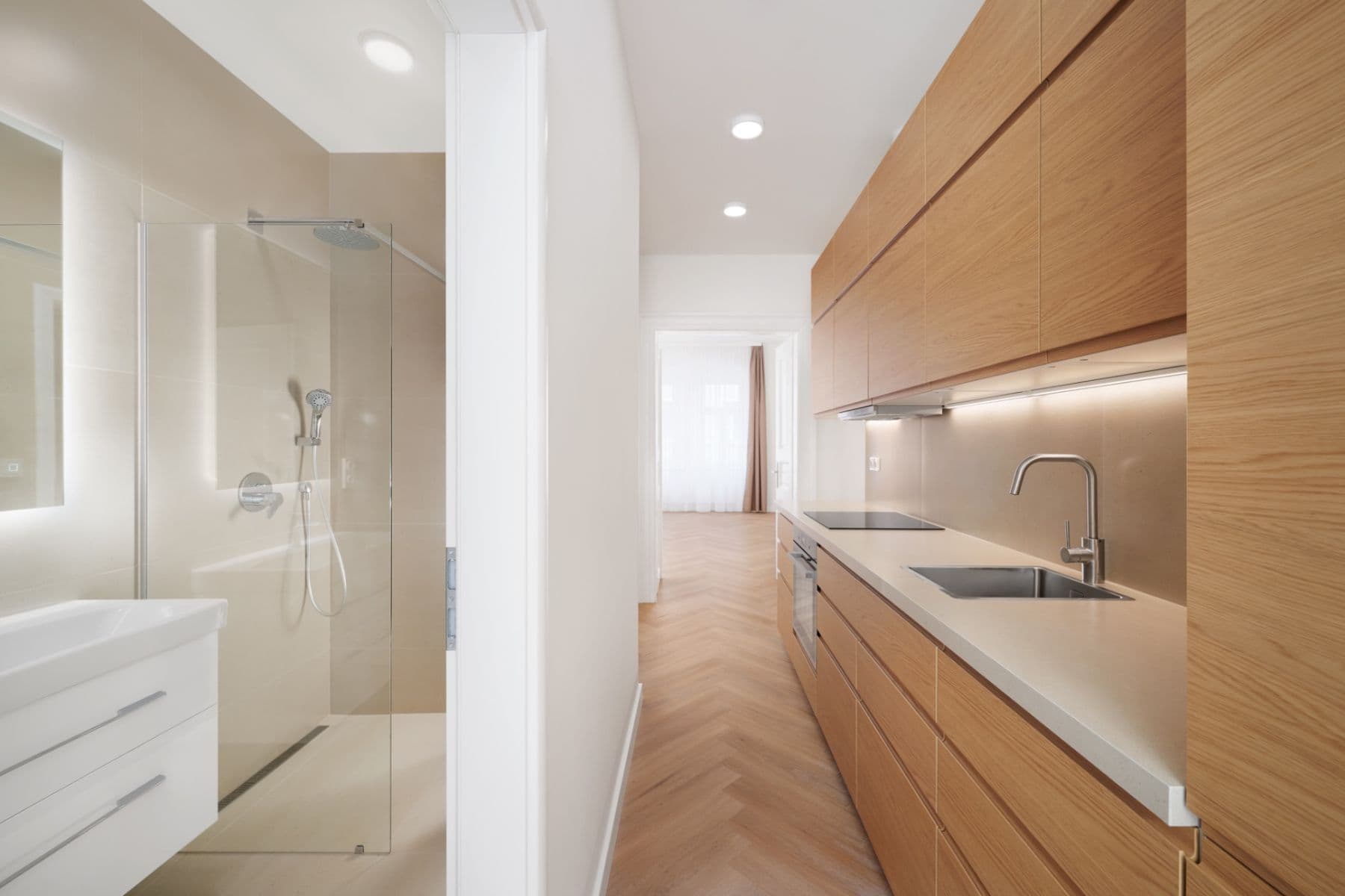 1 bedroom with open-plan kitchen flat for sale, 56 m², Přibyslavská, Prague, Prague 1 bedroom with open-plan kitchen flat for sale, 56 m², Přibyslavská, Prague, Prague