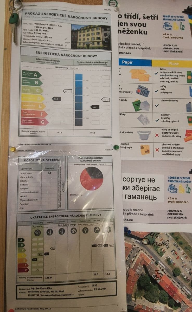 Studio flat for sale, 38 m², Vosmíkových, Prague, Prague Studio flat for sale, 38 m², Vosmíkových, Prague, Prague