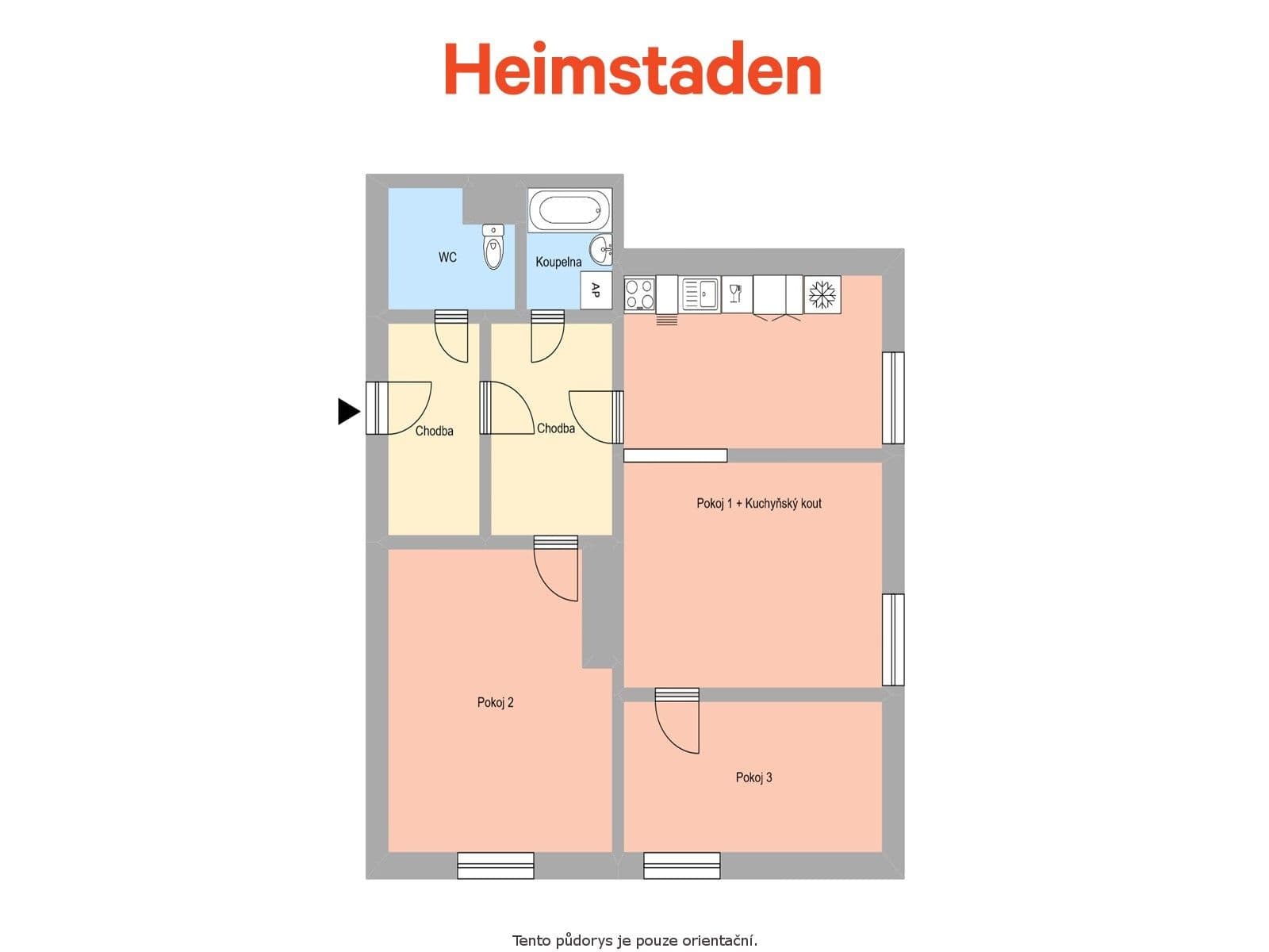 2 bedroom with open-plan kitchen flat to rent, 79 m², U Stromovky, Havířov, Moravskoslezský Region 2 bedroom with open-plan kitchen flat to rent, 79 m², U Stromovky, Havířov, Moravskoslezský Region