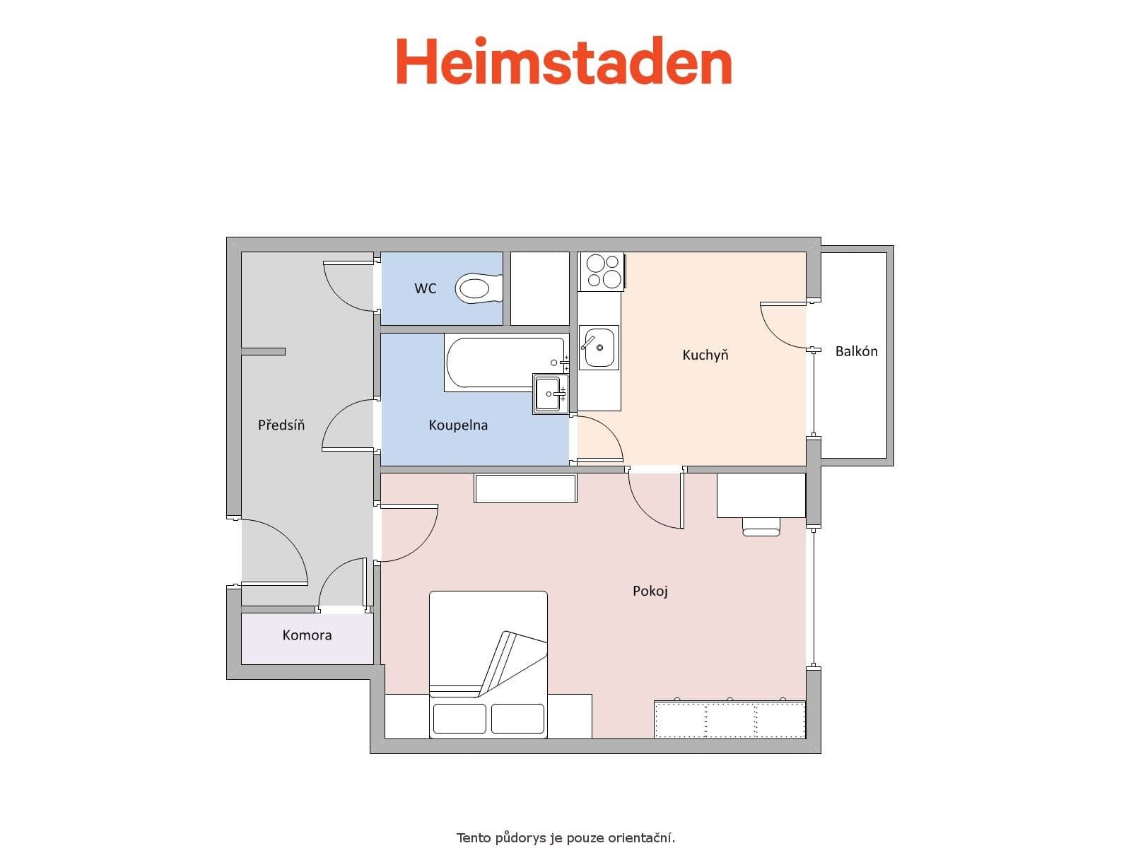 1 bedroom flat to rent, 38 m², Kosmonautů, Havířov, Moravskoslezský Region 1 bedroom flat to rent, 38 m², Kosmonautů, Havířov, Moravskoslezský Region