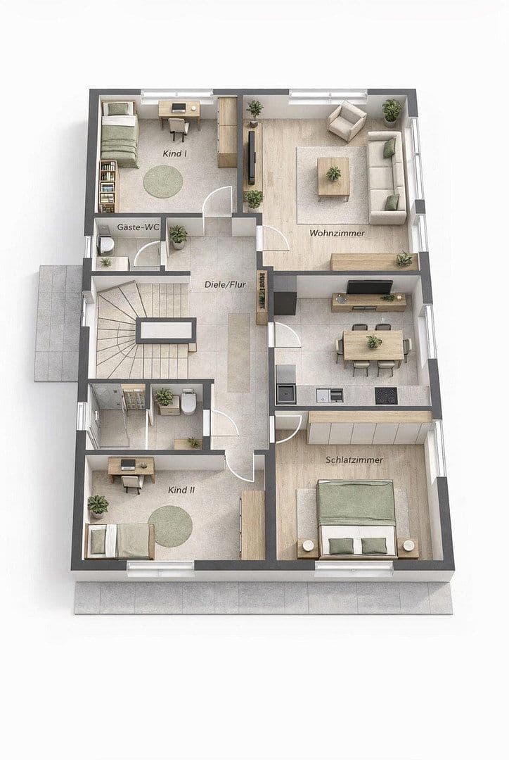 4 bedroom flat to rent, 110 m², Achim, Lower Saxony 4 bedroom flat to rent, 110 m², Achim, Lower Saxony