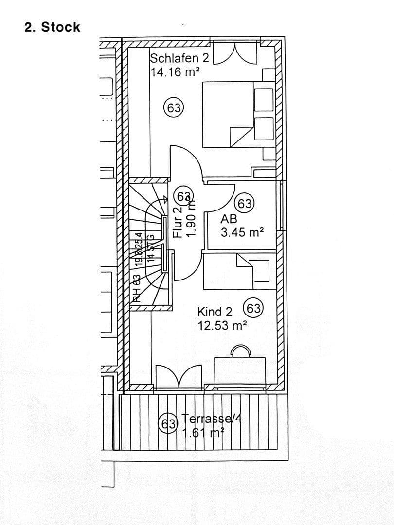 house for sale, 119 m², Braunaugenstraße 36, München, Bavaria house for sale, 119 m², Braunaugenstraße 36, München, Bavaria