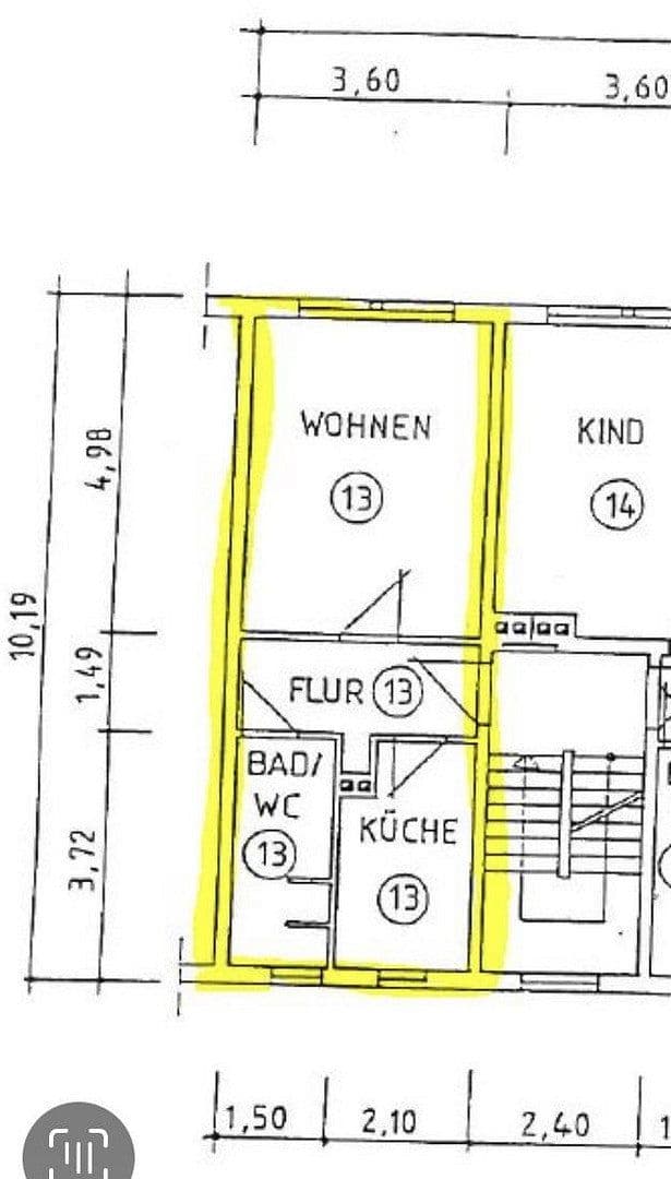 1 bedroom flat to rent, 32 m², Dahlienstraße 4, Erfurt, Thuringia 1 bedroom flat to rent, 32 m², Dahlienstraße 4, Erfurt, Thuringia