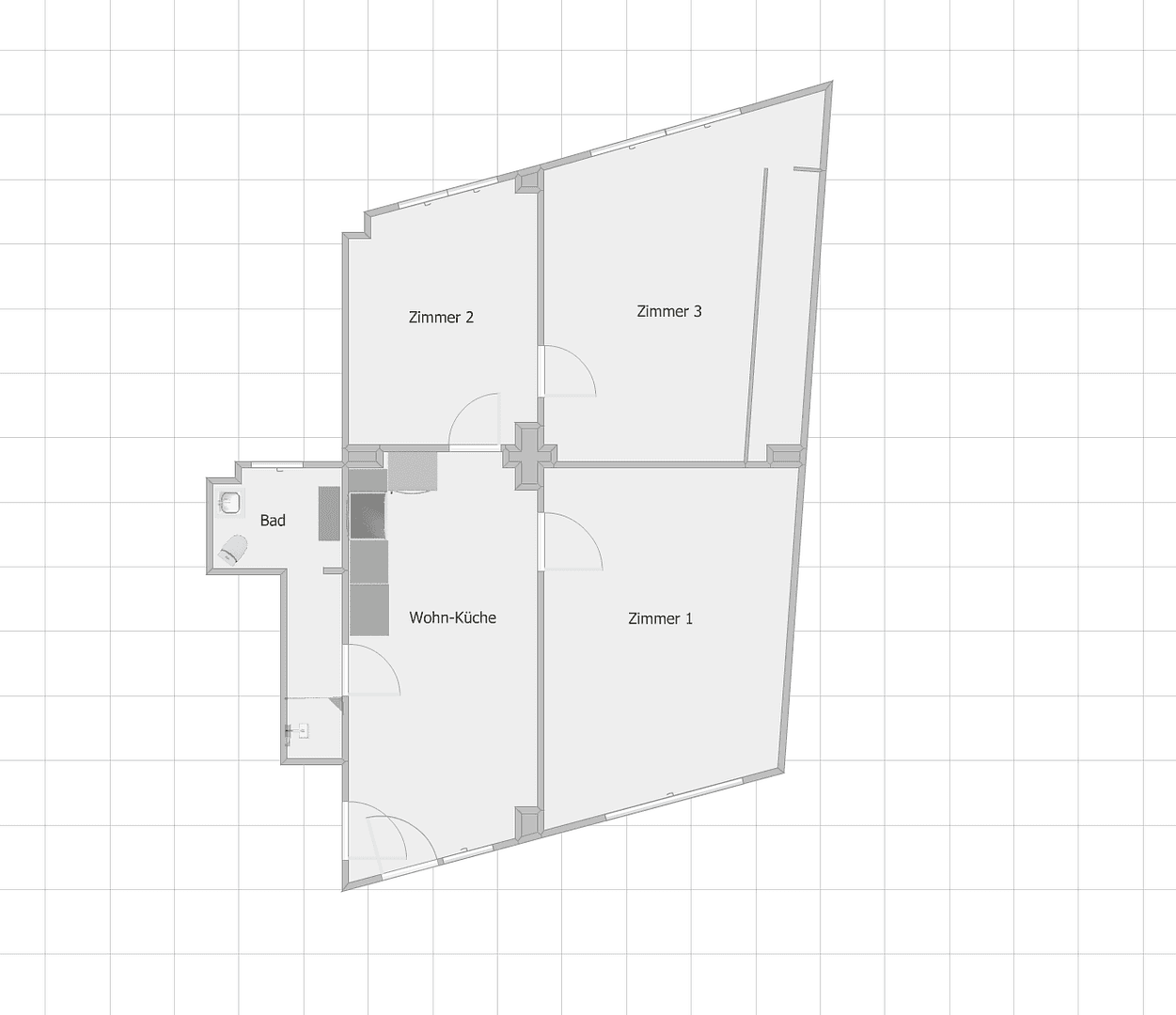 4 bedroom flat to rent, 80 m², Mittelstraße 2, Fürstenwalde/Spree, Brandenburg 4 bedroom flat to rent, 80 m², Mittelstraße 2, Fürstenwalde/Spree, Brandenburg