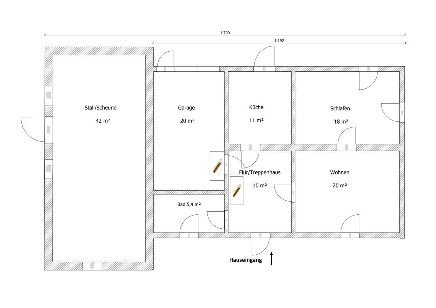house for sale, 92 m², Dorfstrass 5, Boldekow, Mecklenburg-Vorpommern house for sale, 92 m², Dorfstrass 5, Boldekow, Mecklenburg-Vorpommern