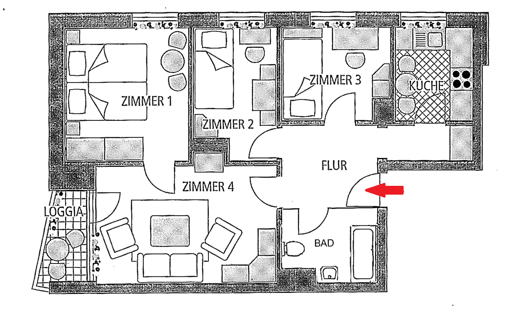 4 bedroom flat for sale, 67 m², Hamburg, Hamburg 4 bedroom flat for sale, 67 m², Hamburg, Hamburg
