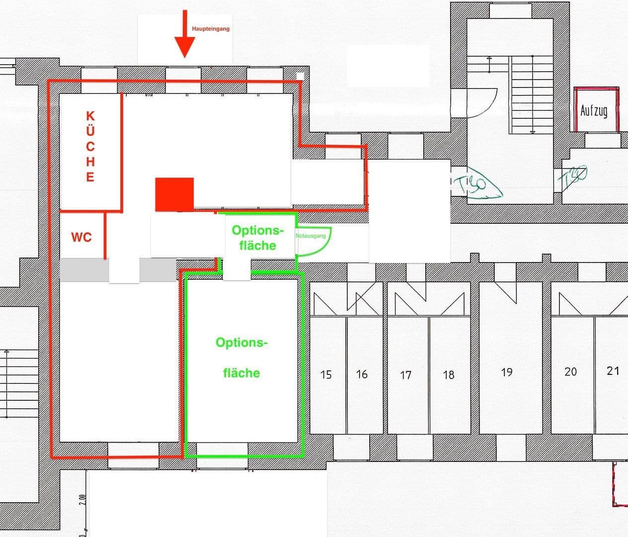 office to rent, 71 m², Schwedter Str. 18-20, Angermünde, Brandenburg office to rent, 71 m², Schwedter Str. 18-20, Angermünde, Brandenburg
