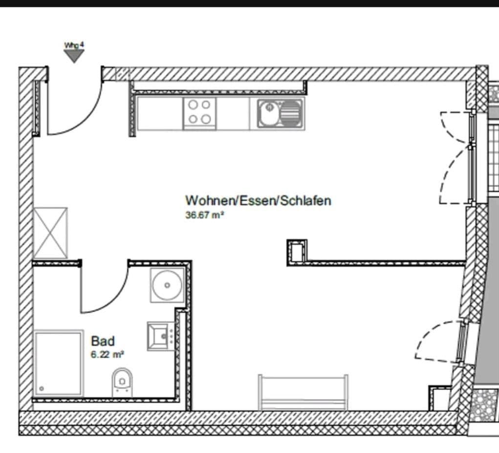 2 bedroom flat to rent, 65 m², Marienburgerstr 53a, München, Bavaria 2 bedroom flat to rent, 65 m², Marienburgerstr 53a, München, Bavaria